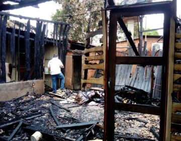 Família perde tudo em incêndio