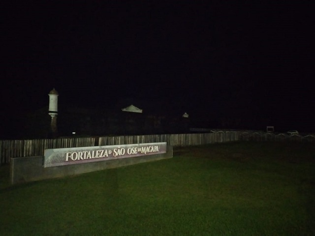 Fortaleza e Parque do Forte estão no escuro