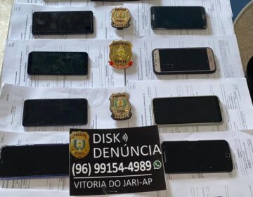 Polícia recupera e devolve celulares a vítimas