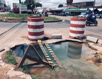 Mesmo com recurso disponível, obras na Claudomiro estão paralisadas