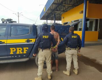 PRF vai averiguar invasão e encontra foragido por latrocínio