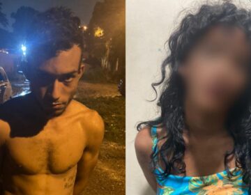 Casal rouba moto, mas é preso logo após o crime