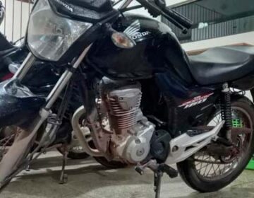 Moto roubada foi usada em pelo menos 4 assaltos, diz PM