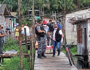 Foragido esboça tiro contra policiais do Bope