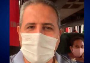 Prefeito viaja 230 km em ônibus com pacientes do programa Mais Visão
