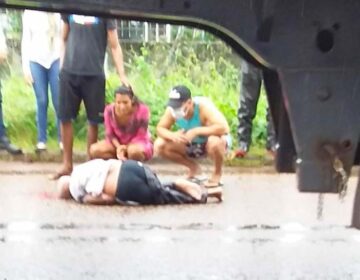 Motorista foge após atropelar e matar idoso