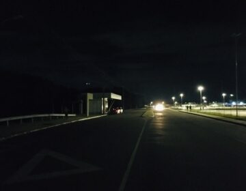 Escuridão no entorno do Aeroporto de Macapá