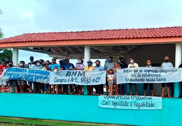 Garimpeiros do Amapá se mobilizam e pedem cumprimento da Constituição