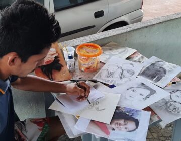 Artista vende doces para homenagear vítimas da covid-19