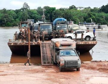 Exército chega à BR-156 para iniciar obras