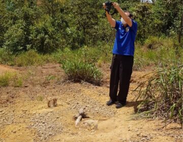 Corpo é encontrado enterrado com mãos e pés amarrados