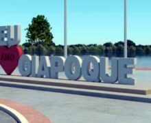 Letreiro dará boas vindas a turistas na fronteira com a Guiana