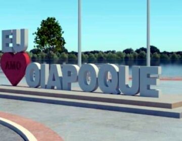 Letreiro dará boas vindas a turistas na fronteira com a Guiana