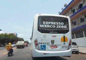 Circulação de ônibus em Macapá é interrompida durante jogos do