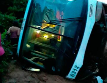 Tombamento de ônibus, embriaguez, prisões: o saldo do feriado nas rodovias do Amapá