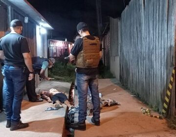 Irmãos são mortos com 12 tiros