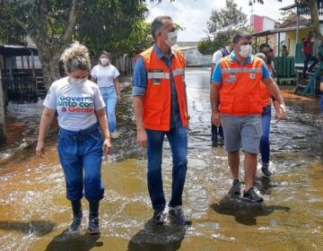 Waldez coordena ajuda às famílias afetadas por enchentes no Amapá