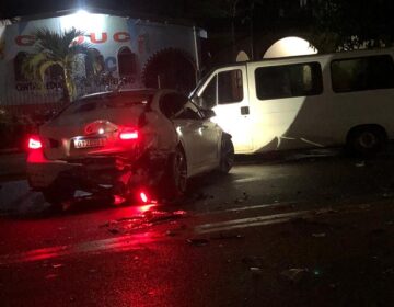 Após acidente com 3 carros, motoristas se negam a fazer teste do bafômetro