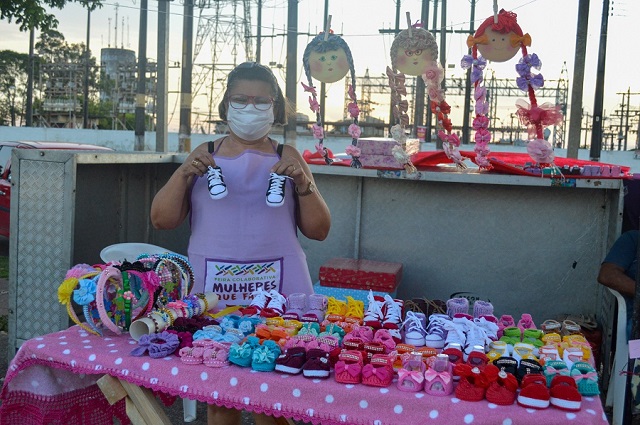 ‘Mulheres que Fazem’ leva artesanato em feiras de Macapá