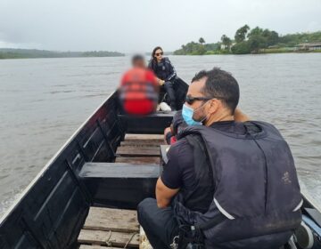 Polícia flagra transporte de cocaína pura pelo Rio Oiapoque