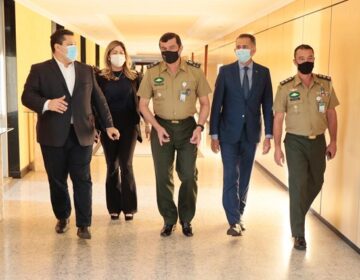 Após reunião com Davi e Waldez, Exército doa área para duplicação da Rodovia Duca-Serra
