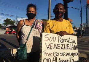 Refugiados venezuelanos pedem ajuda deixar o Amapá