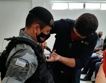 Policiais do Amapá testarão câmeras em uniformes