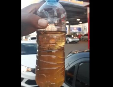 Suposta mistura de gasolina com água faz posto se posicionar