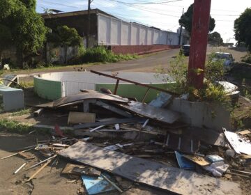 Poço do Mato: após estrago, PMM promete reconstrução