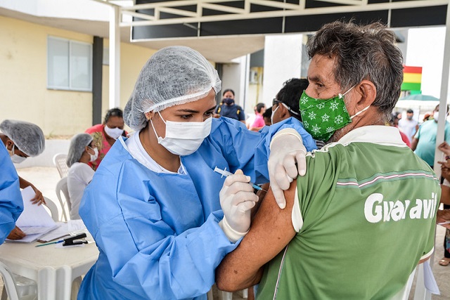 Covid-19: Amapá libera vacina para pessoas acima de 40 anos