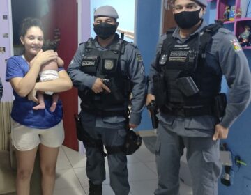 No Amapá, policiais agem rápido e salvam duas crianças engasgadas
