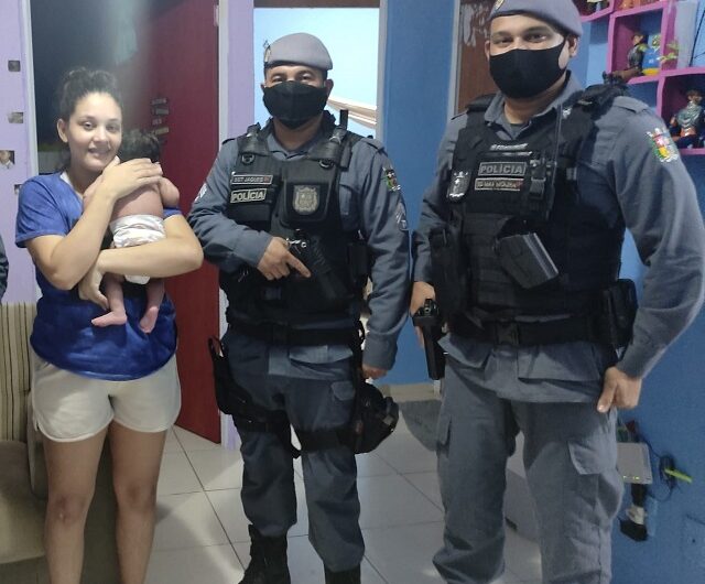 No Amapá, policiais agem rápido e salvam duas crianças engasgadas
