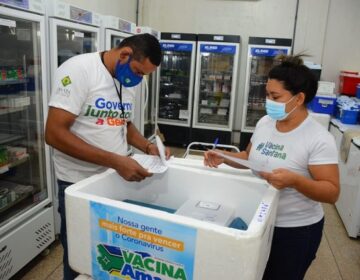 Macapá e Santana recebem 35,3 mil doses destinadas a adolescentes