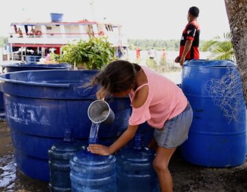 Estado envia mais 100 mil litros de água potável para o Bailique