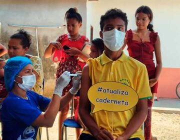 Tartarugalzinho: equipes da prefeitura atualizam vacinação de crianças e adolescentes