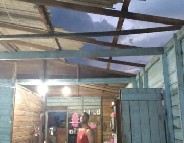 Ventania deixou danos para 300 famílias em Vitória do Jari