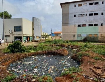 Na zona sul, Ciosp opera ao lado de esgoto a céu aberto