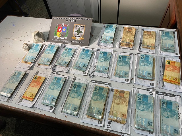 PM recupera R$ 20 mil levados em assalto na entrada de banco