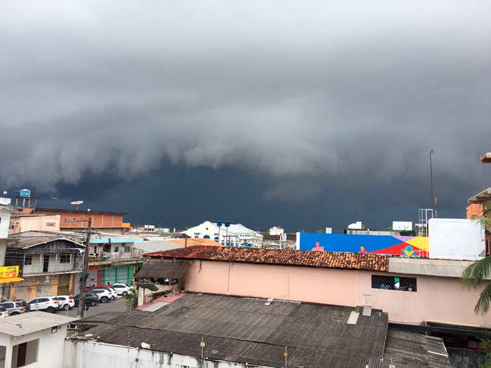 Meteorologia alerta para temporais no interior do Amapá