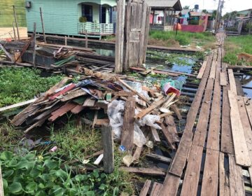 Alagamentos em Macapá trazem novamente problemática do lixo
