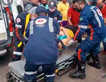 Funcionário de loja é baleado por falsos garis