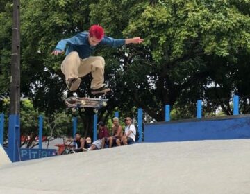 Skatista amapaense de 16 anos é 1º lugar em campeonato no Pará