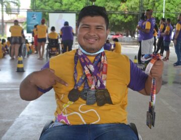 “Vivia triste, hoje sou campeão”, celebra jovem em Festival Paralímpico