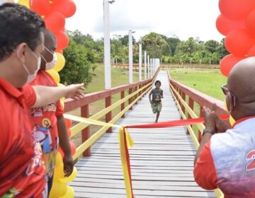 De berço, Mazagão recebe 1ª etapa da praça na orla da cidade