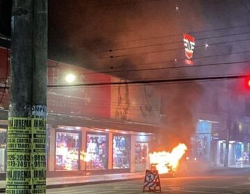Homem é flagrado incendiando sorveteria móvel no Centro de Macapá