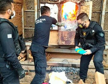 No Jari, destruição de 21 kg de drogas simboliza integração entre polícias