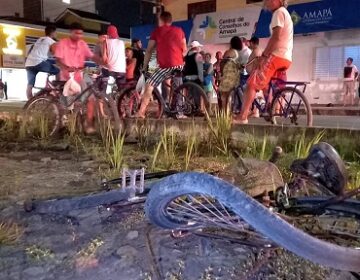 Pedreiro morre ao ser atropelado por carro que socorria vítima baleada em roubo