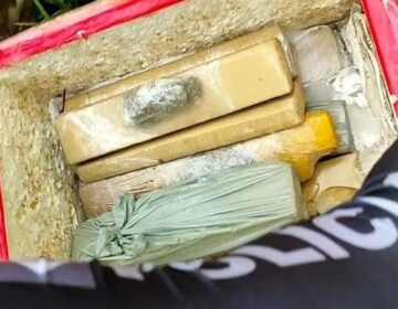Mais de 15 kg de maconha são achados em caixa de isopor