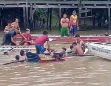 Populares acham corpo após adolescente pular de trapiche