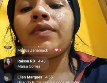 Mulher que fez live de assalto com reféns participou de roubo a casa de médico, diz PM
